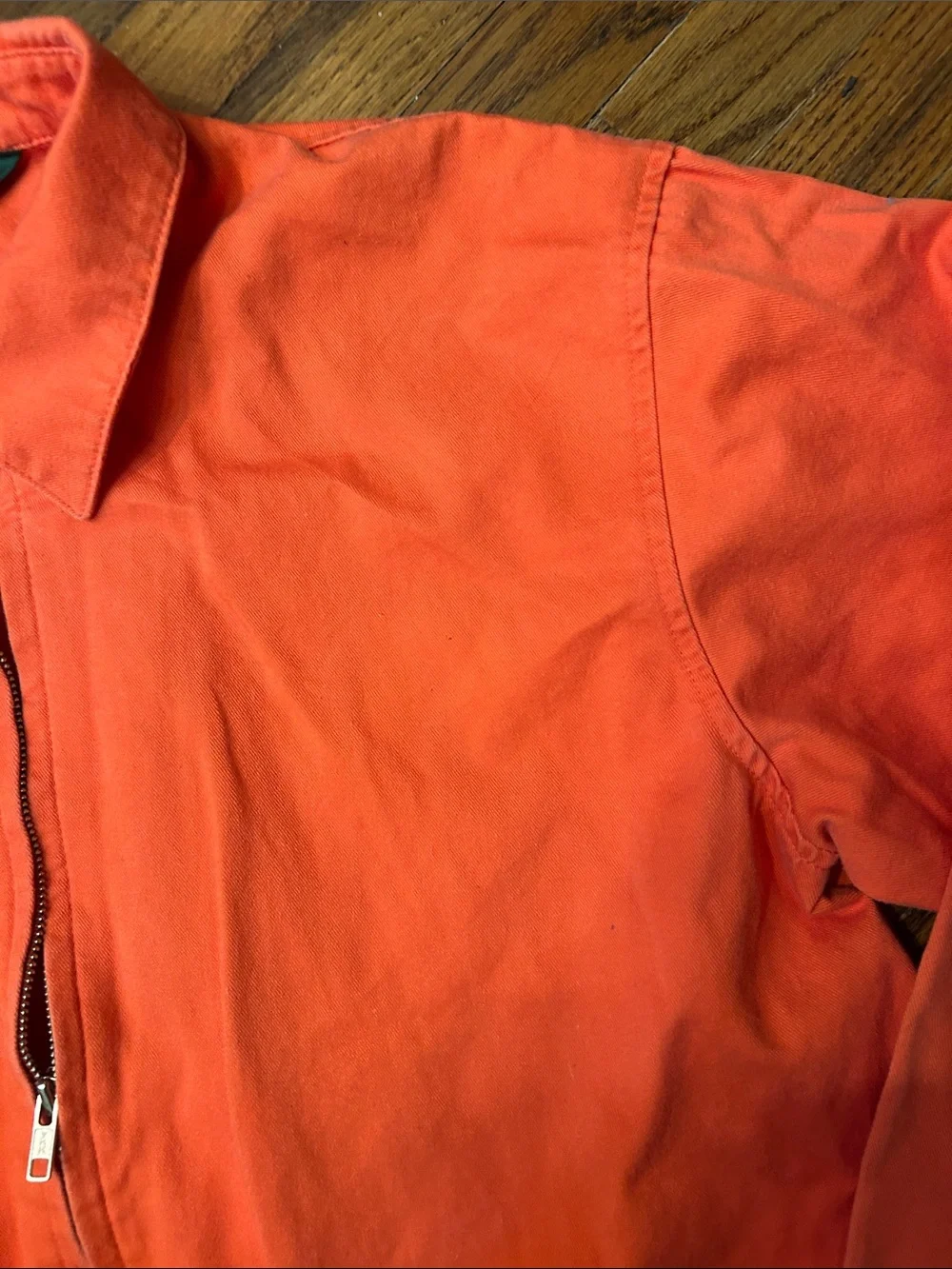 J. Crew Harrington Orange Men’s Jacket. Size M